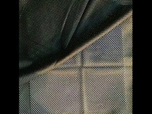 Tissu de maille net de chaîne de tricot de polyester 160gsm pour le gilet militaire