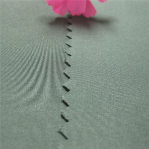 tissu pongé de vente chaude tissu pongé teint par fil de polyester de 100% 190t