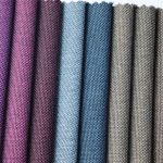 tissu oxford en gros de couleur bicolore en polyester pour sac matériel
