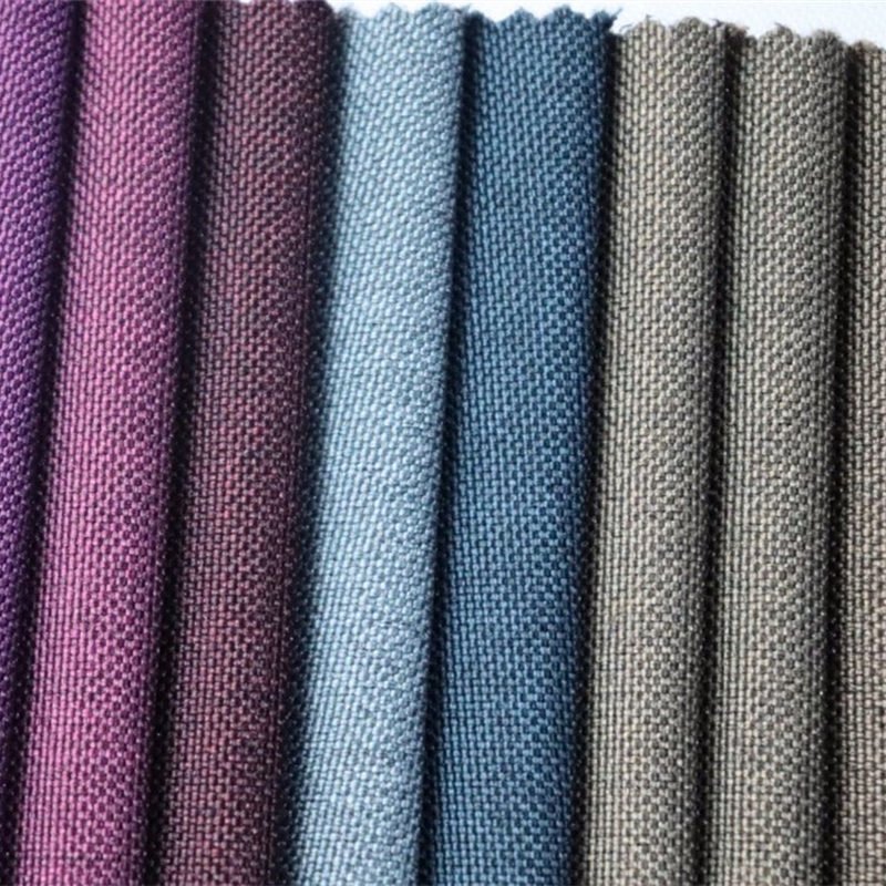 Gros-polyester-deux tons-couleur-oxford-tissu